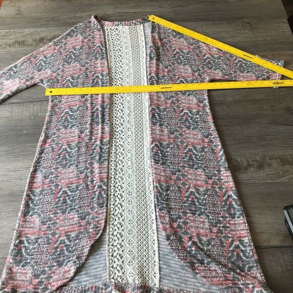 No Brand Lightweight Duster Rear Lace Inset One Size - Picture 10 of 15